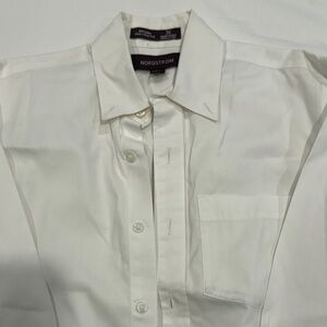 Nordstrom Boys White Dress Shirt